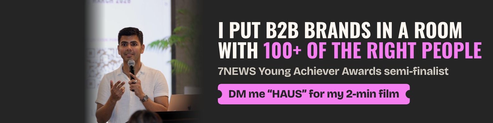 Banner, option 1